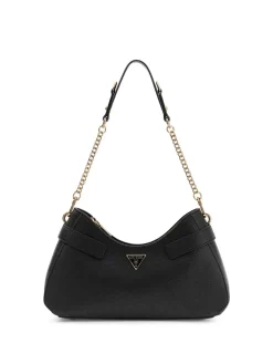 BORSA A SPALLA DONNA - GUESS NERO - HWZG80 91180