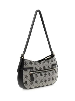 BORSA A SPALLA DONNA - GUESS NERO - HWJP99 02170