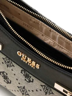 BORSA A SPALLA DONNA - GUESS NERO - HWJP99 02170