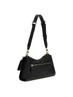 BORSA A SPALLA DONNA - GUESS NERO - HWPD98 88180