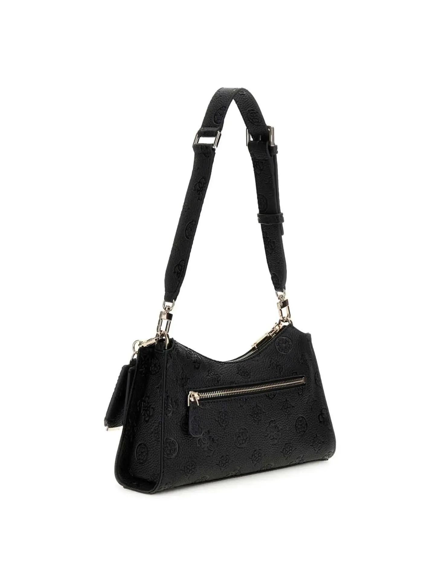 BORSA A SPALLA DONNA - GUESS NERO - HWPD98 88180