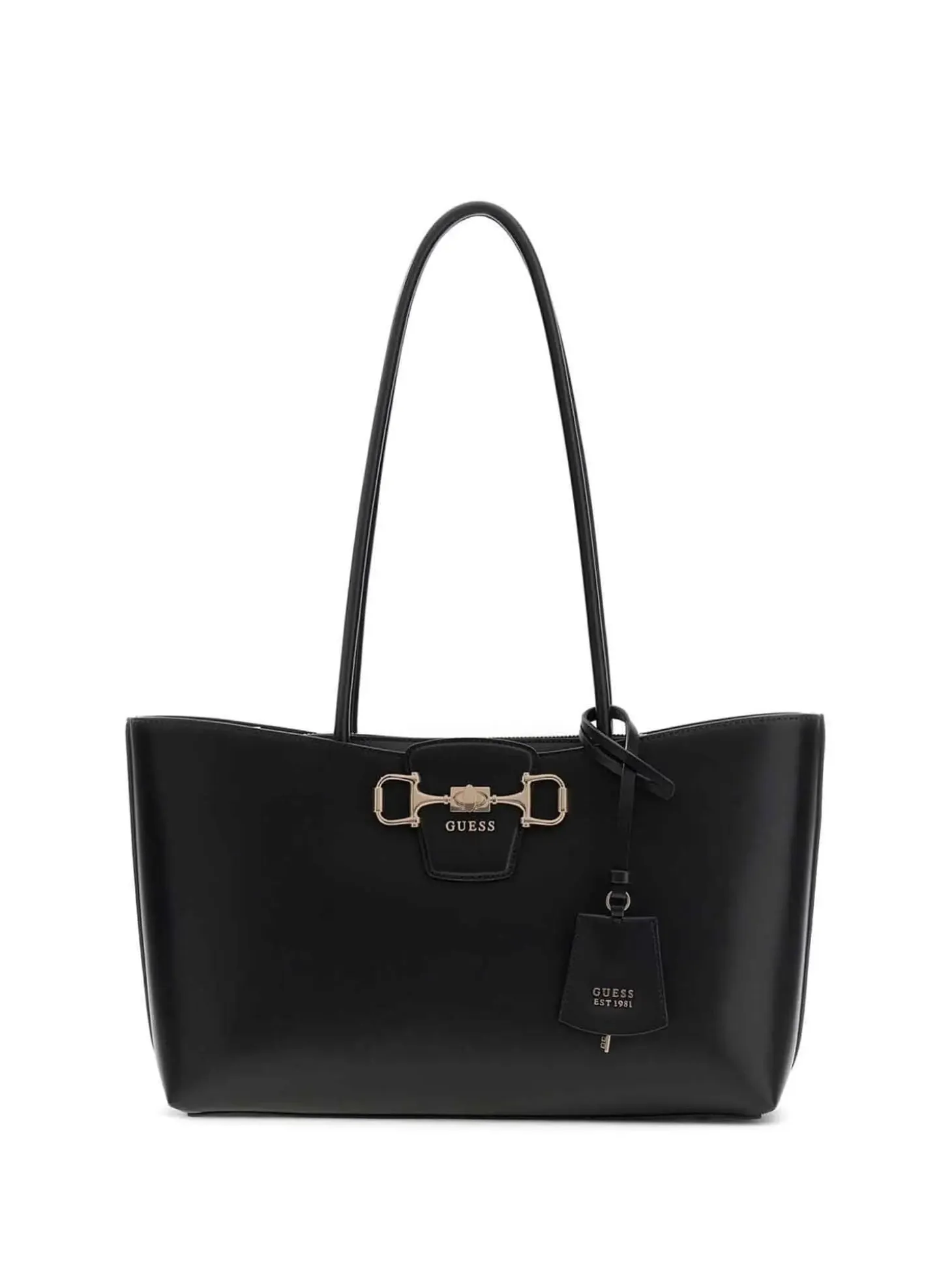 BORSA A SPALLA DONNA - GUESS NERO - HWVG99 10230