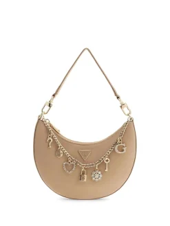 BORSA A SPALLA DONNA - GUESS ORO - HWES99 31720