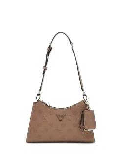 BORSA A SPALLA DONNA - GUESS TAUPE - HWPD98 88180