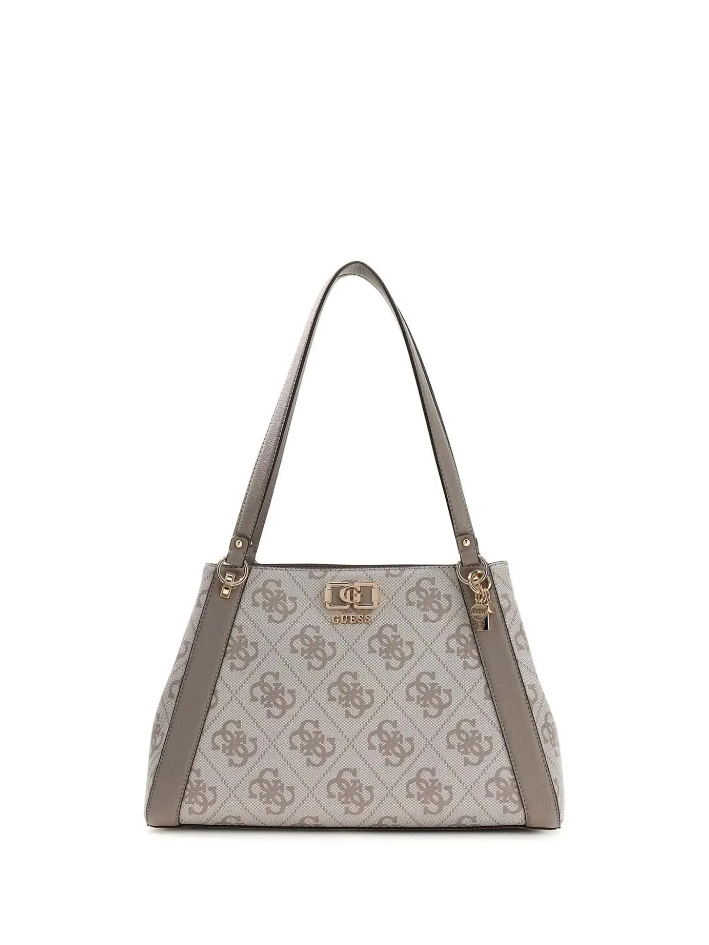 BORSA A SPALLA DONNA - GUESS TAUPE - HWOS99 01220