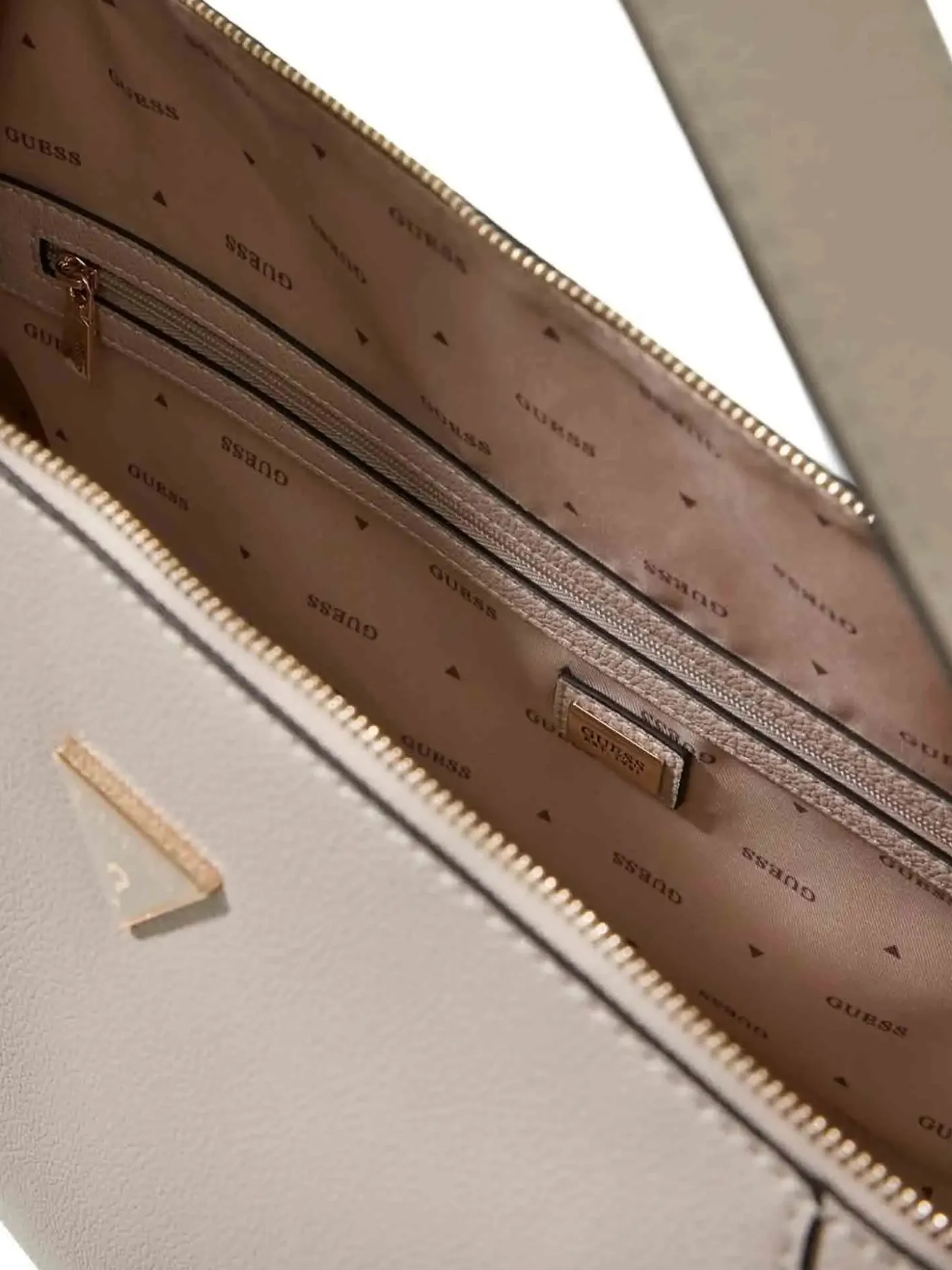BORSA A SPALLA DONNA - GUESS TAUPE - HWBG97 45180