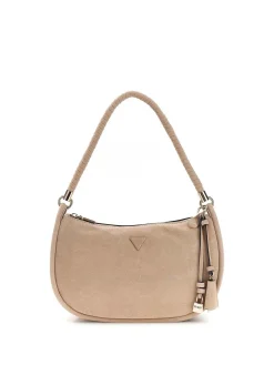 BORSA A SPALLA DONNA - GUESS TAUPE - HWSG99 18010