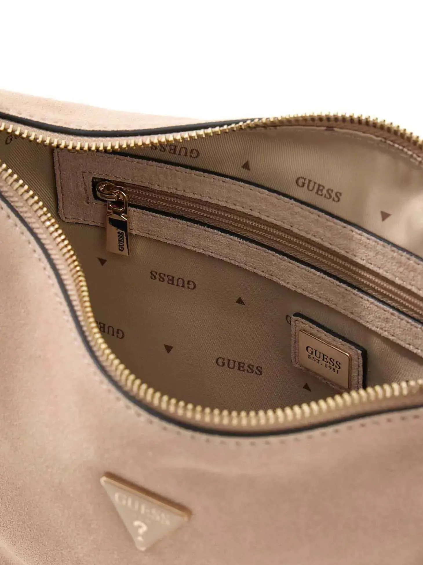 BORSA A SPALLA DONNA - GUESS TAUPE - HWSG99 18010