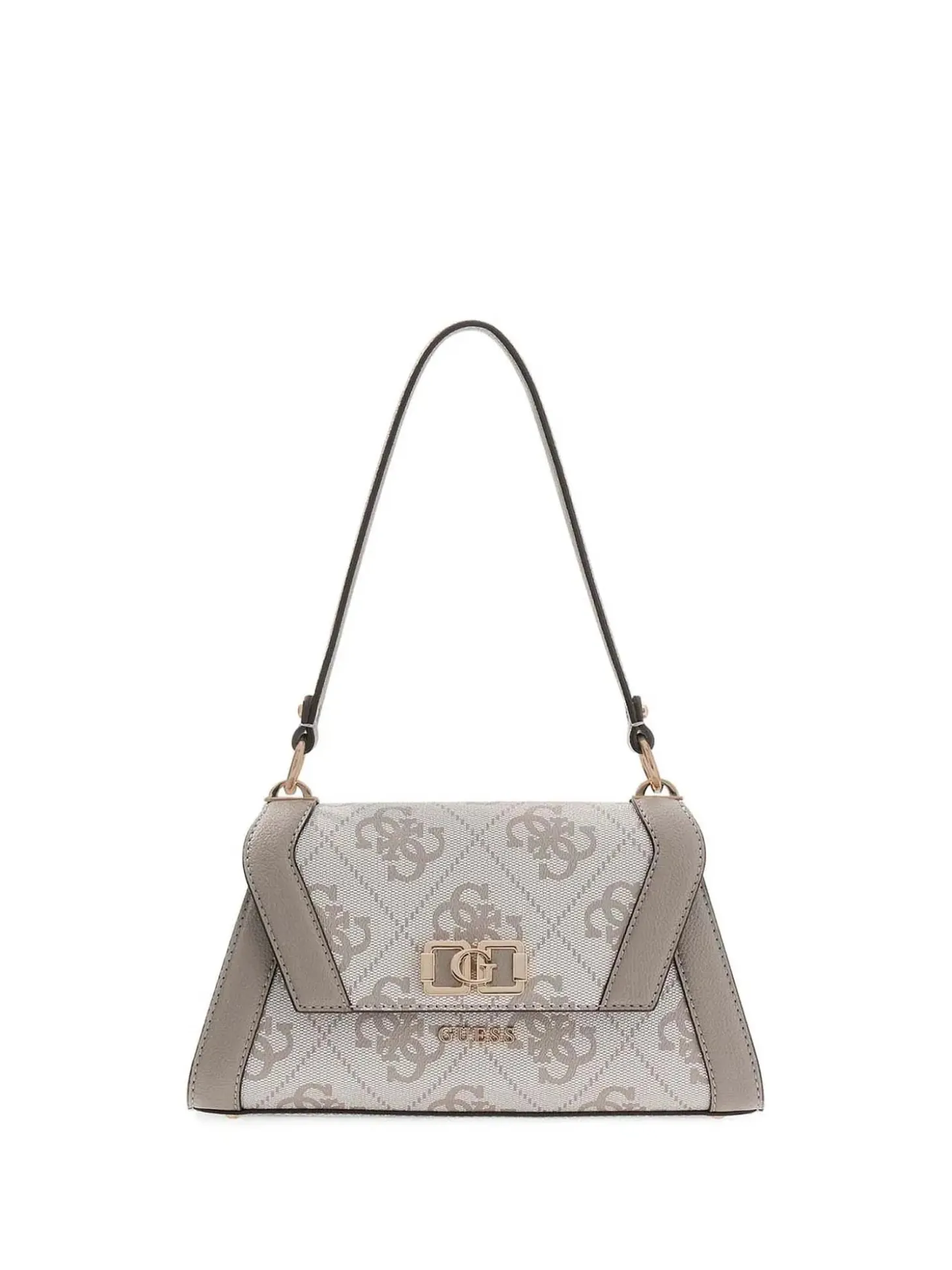 BORSA A SPALLA DONNA - GUESS TAUPE - HWOS99 01190