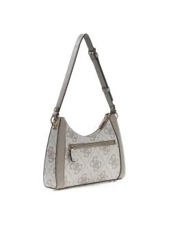 BORSA A SPALLA DONNA - GUESS TAUPE - HWOS99 01180