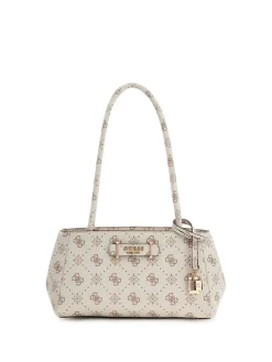 BORSA A SPALLA DONNA - GUESS VANIGLIA - HWGP98 98080
