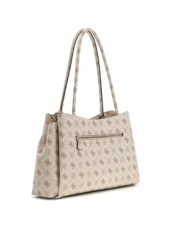 BORSA A SPALLA DONNA - GUESS VANIGLIA - HWGP98 98220
