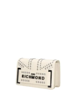 BORSA A SPALLA DONNA - JOHN RICHMOND BIANCO - RWP26148BO