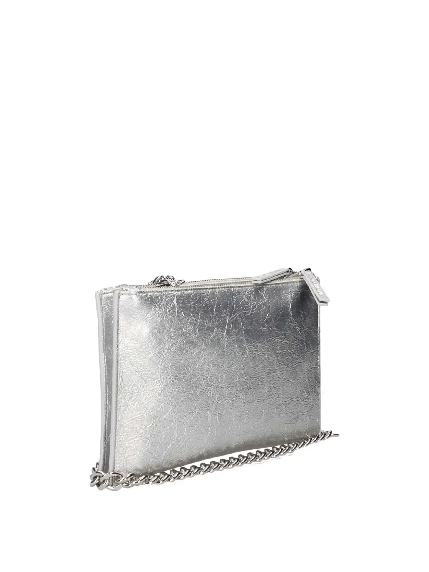 BORSA A SPALLA DONNA - JOHN RICHMOND ARGENTO - RWP26149BO
