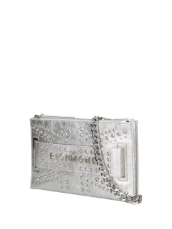 BORSA A SPALLA DONNA - JOHN RICHMOND ARGENTO - RWP26149BO