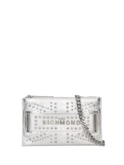 BORSA A SPALLA DONNA - JOHN RICHMOND ARGENTO - RWP26149BO