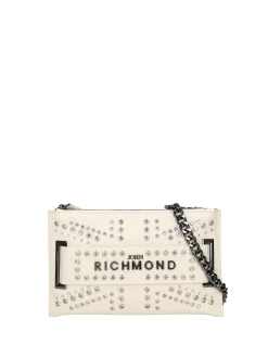 BORSA A SPALLA DONNA - JOHN RICHMOND BIANCO - RWP26149BO