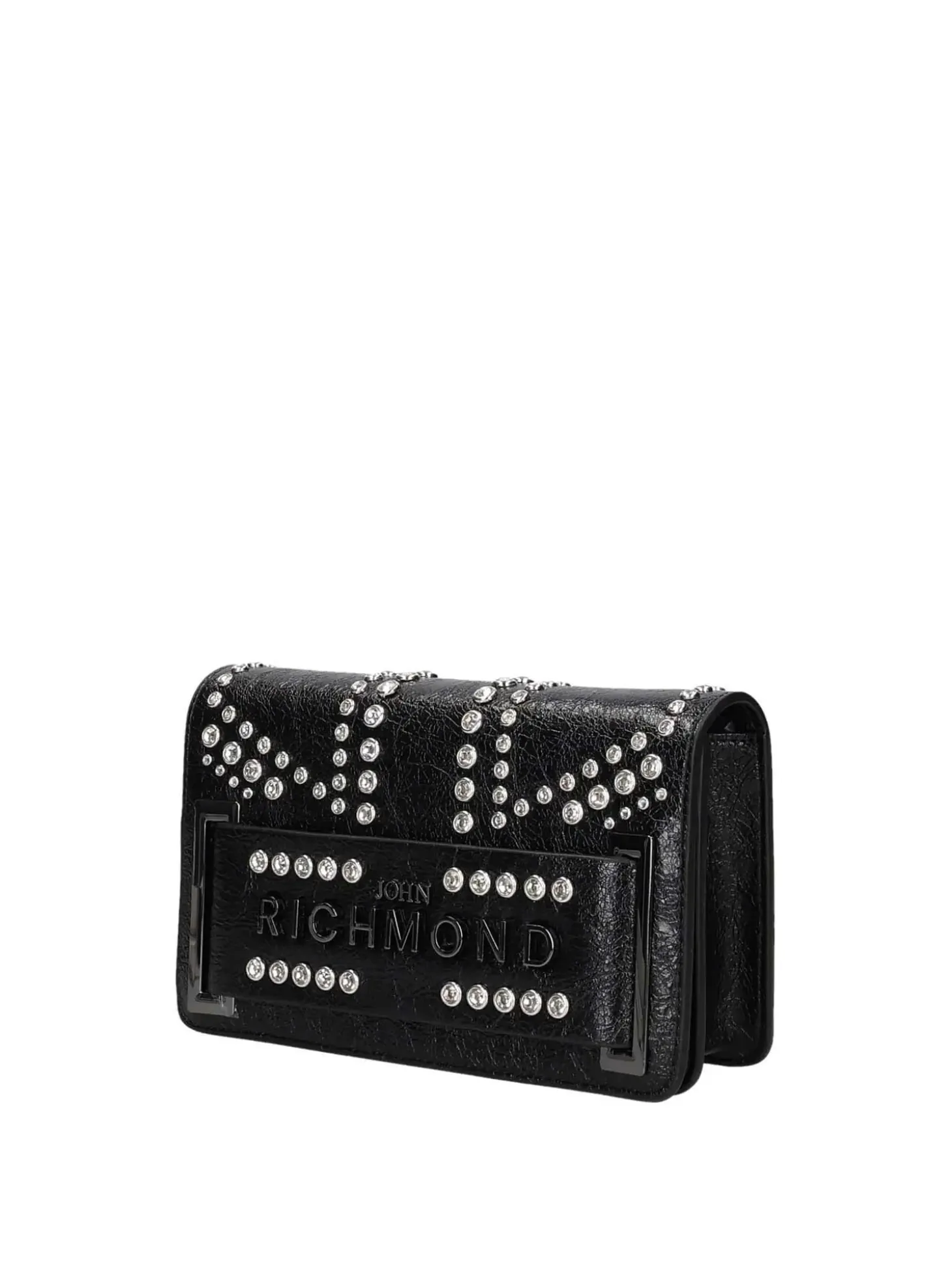 BORSA A SPALLA DONNA - JOHN RICHMOND NERO - RWP26148BO