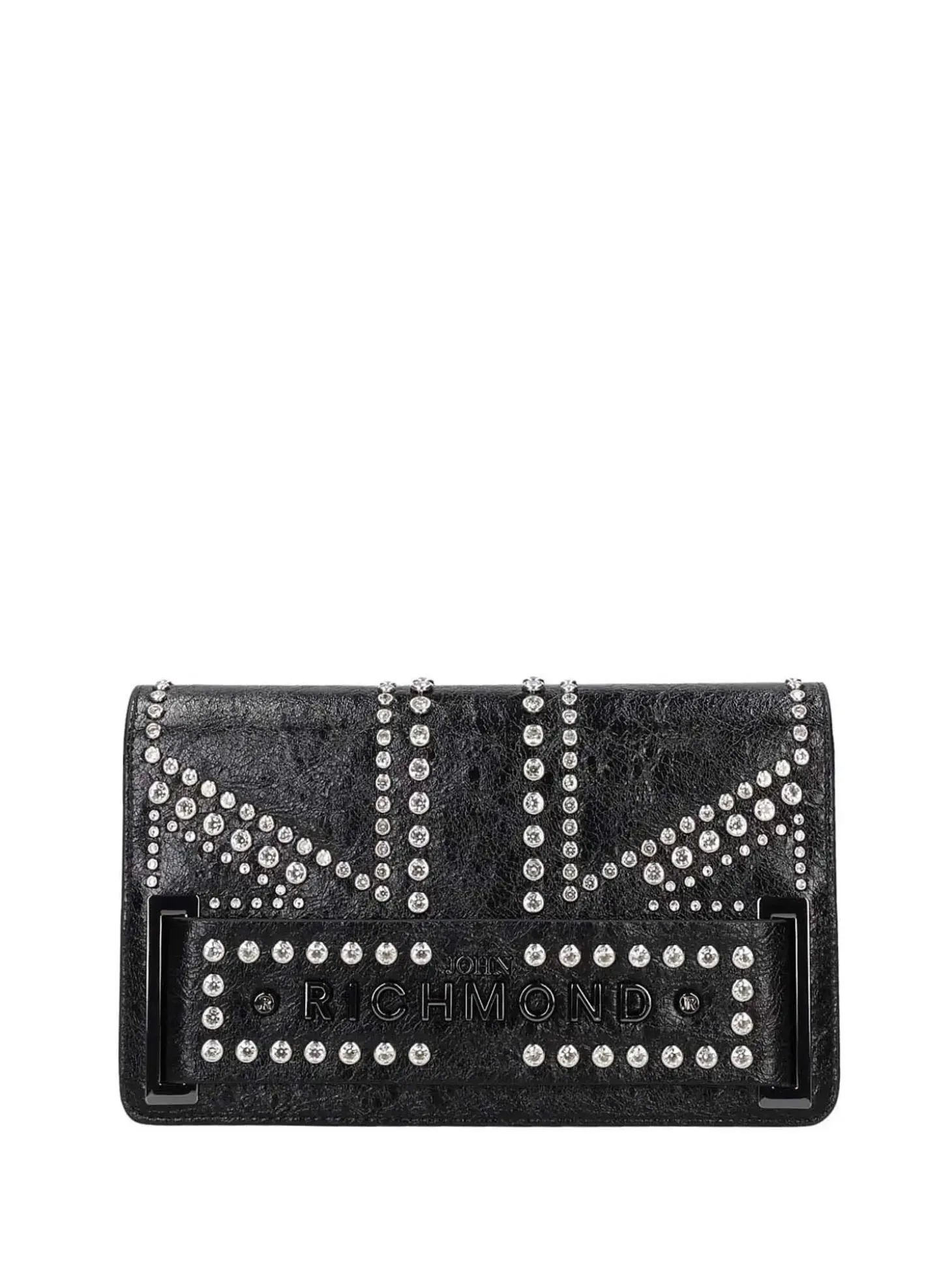 BORSA A SPALLA DONNA - JOHN RICHMOND NERO - RWP26147BO