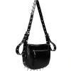 BORSA A SPALLA DONNA - JOHN RICHMOND NERO - UWP26256BO