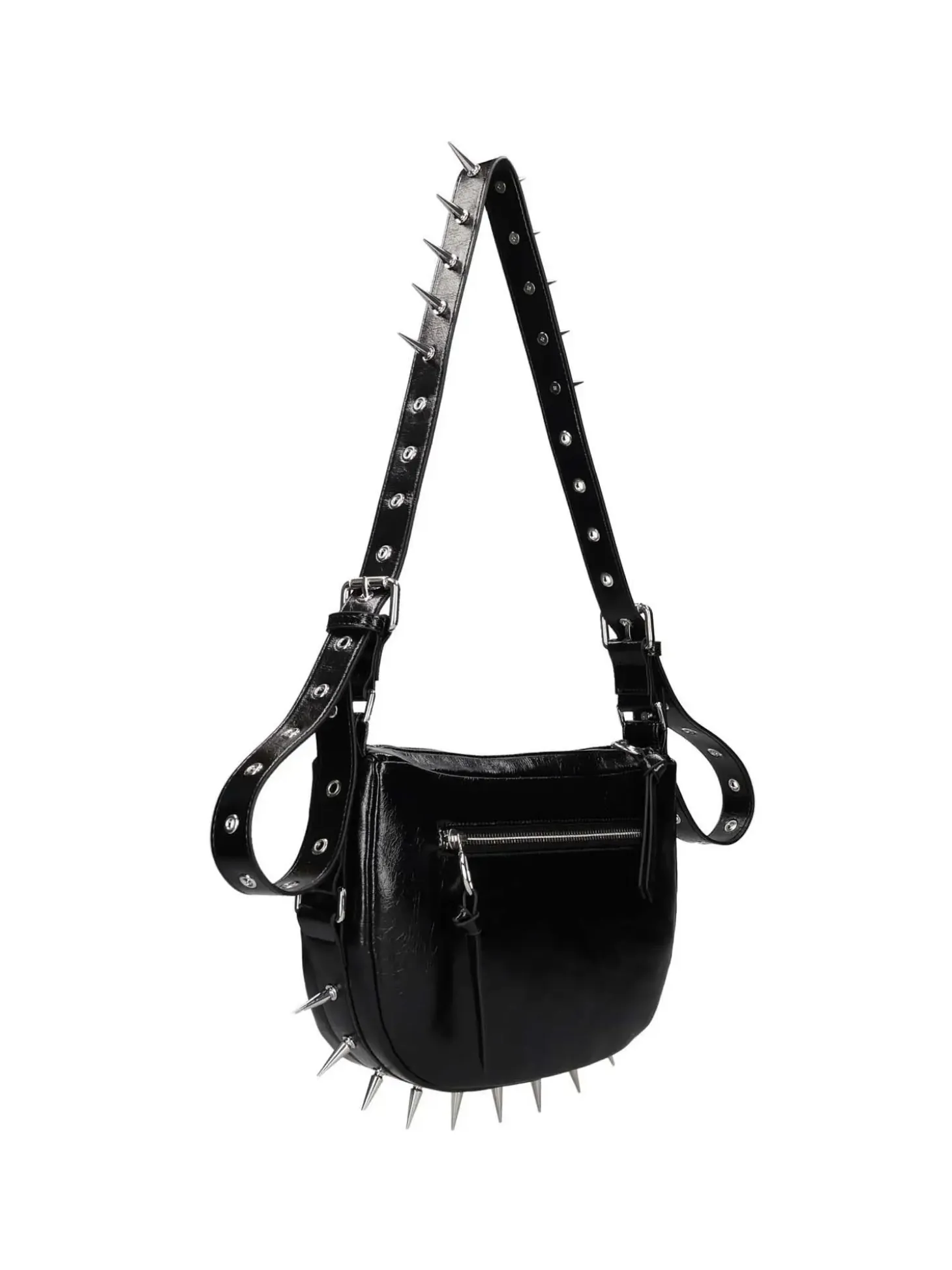 BORSA A SPALLA DONNA - JOHN RICHMOND NERO - UWP26256BO
