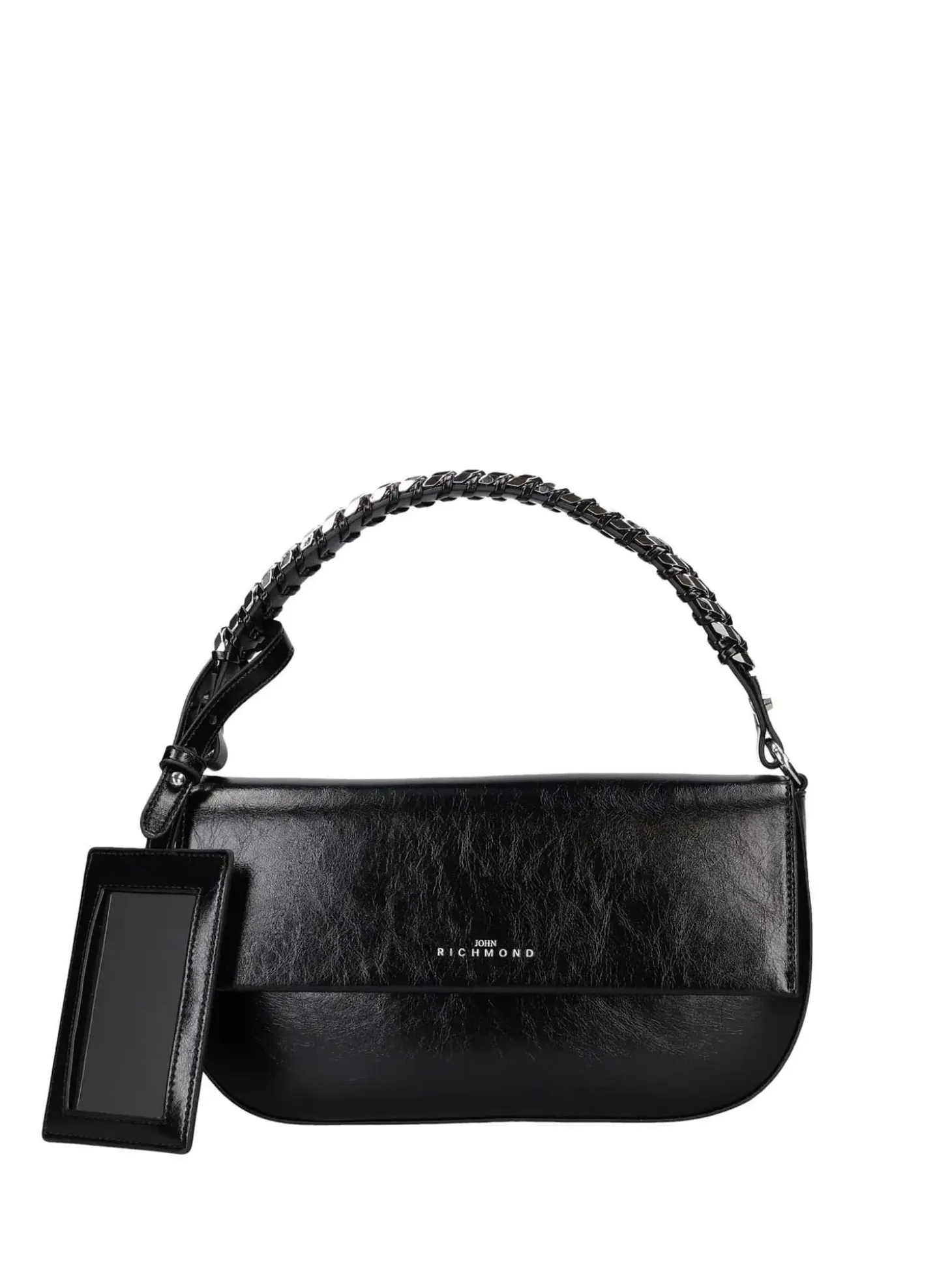 BORSA A SPALLA DONNA - JOHN RICHMOND NERO - RWP26347BO