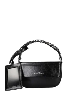 BORSA A SPALLA DONNA - JOHN RICHMOND NERO - RWP26346BO