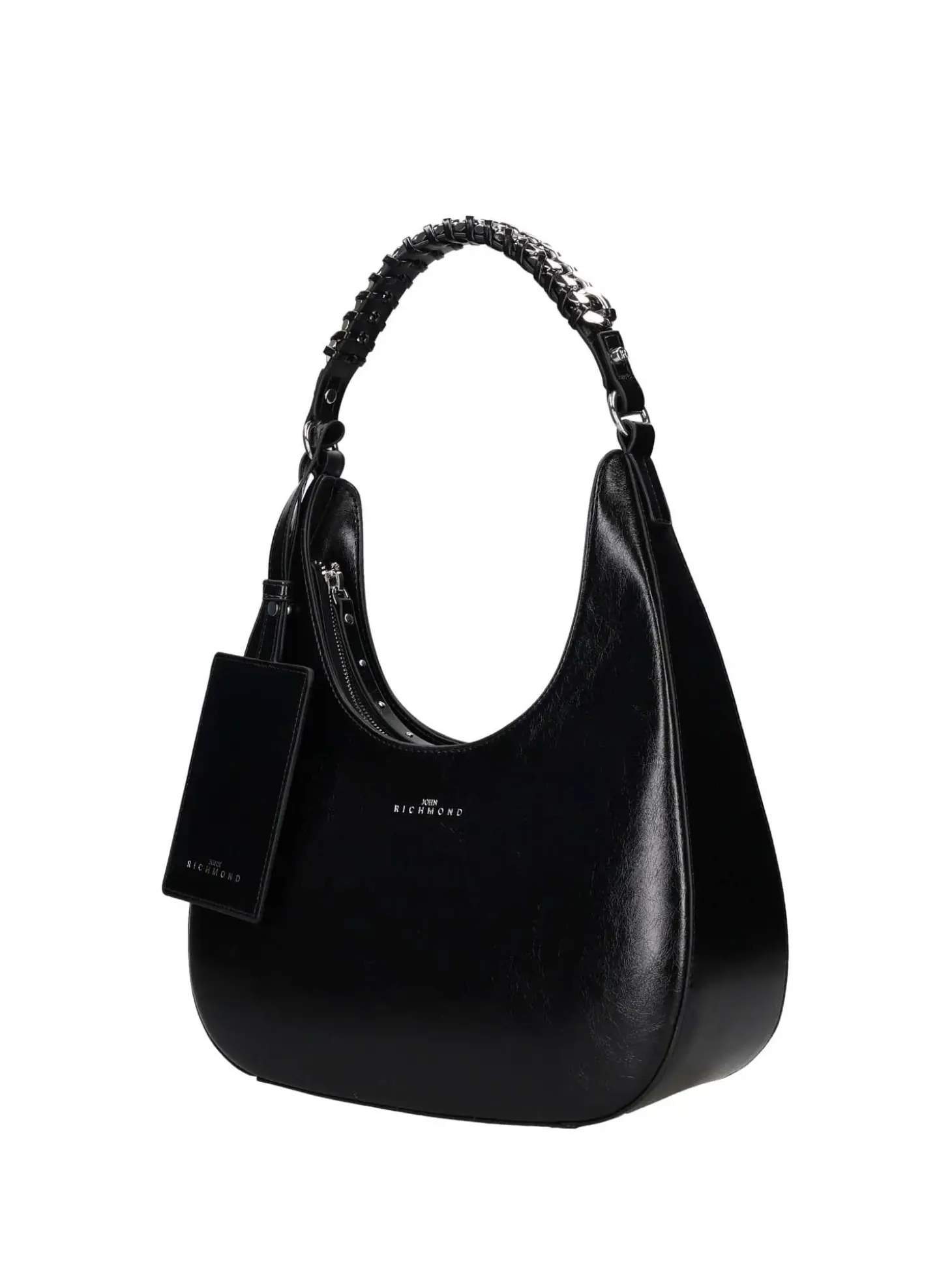 BORSA A SPALLA DONNA - JOHN RICHMOND NERO - RWP26345BO