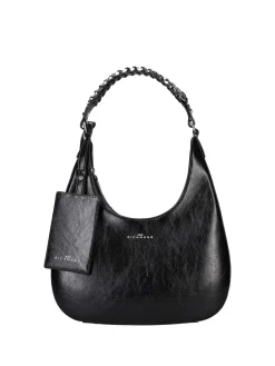 BORSA A SPALLA DONNA - JOHN RICHMOND NERO - RWP26345BO