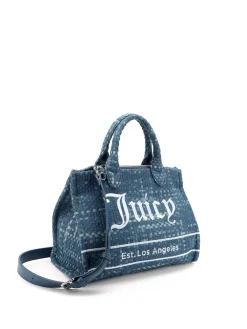 BORSA A SPALLA DONNA - JUICY COUTURE BLU - BEJIR9914WXL