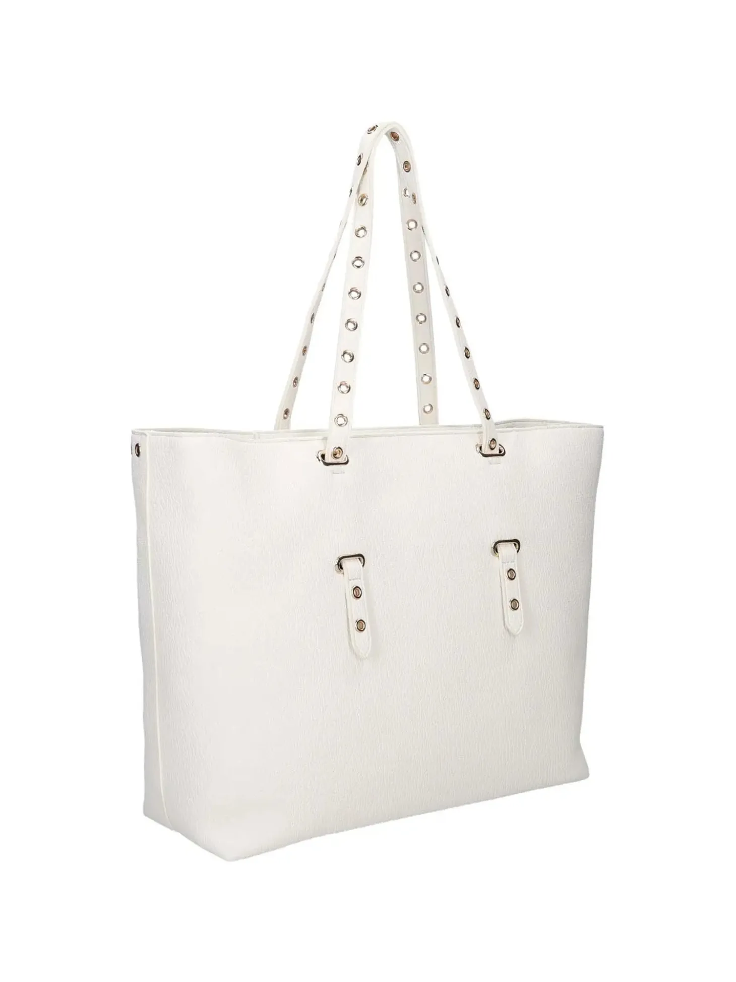 BORSA A SPALLA DONNA - JUST CAVALLI BIANCO - 80RA4BU1 ZSB81