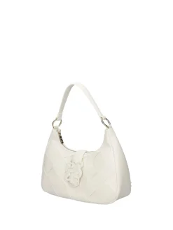 BORSA A SPALLA DONNA - JUST CAVALLI BIANCO - 80RA4BM5 ZSD88