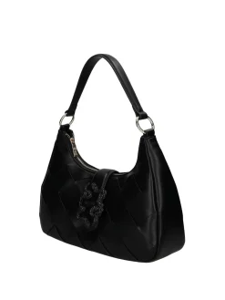 BORSA A SPALLA DONNA - JUST CAVALLI NERO - 80RA4BM5 ZSD88