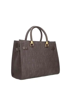 BORSA A SPALLA DONNA - LIU-JO MARRONE - AF6086E1139