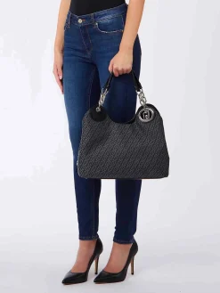 BORSA A SPALLA DONNA - LIU-JO NERO - AF6024T378A