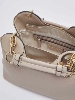 BORSA A SPALLA DONNA - LIU-JO NEUTRO - AF6114ES039