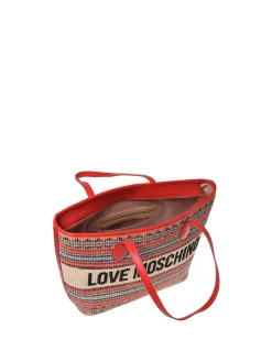 BORSA A SPALLA DONNA - LOVE MOSCHINO ROSSO - JC4348PP0OKN3