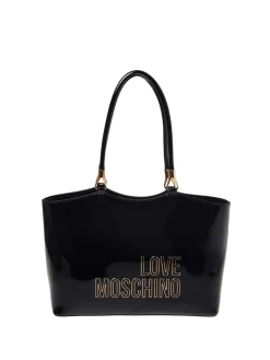 BORSA A SPALLA DONNA - LOVE MOSCHINO NERO - JC4247PP0OKE1