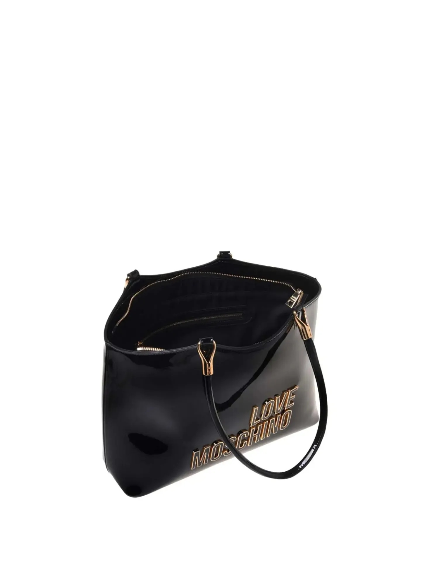 BORSA A SPALLA DONNA - LOVE MOSCHINO NERO - JC4247PP0OKE1