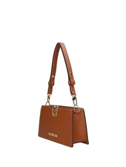 BORSA A SPALLA DONNA - LOVE MOSCHINO CUOIO - JC4128PP1OLM0