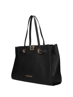 BORSA A SPALLA DONNA - LOVE MOSCHINO NERO - JC4124PP1OLM0