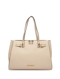 BORSA A SPALLA DONNA - LOVE MOSCHINO AVORIO - JC4124PP1OLM0