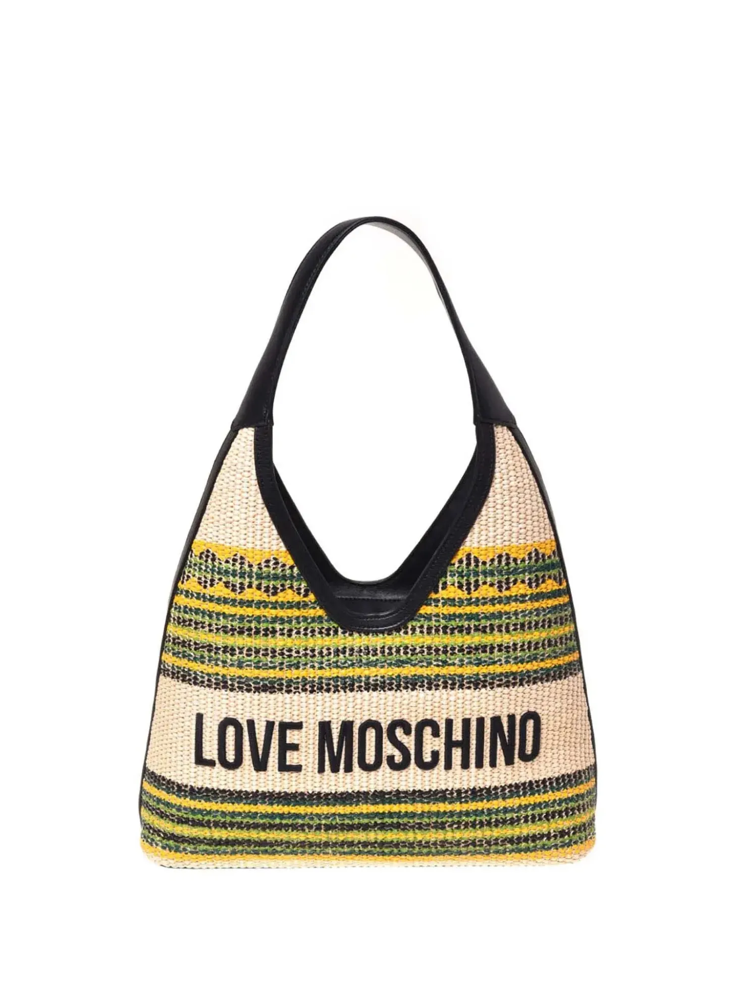 BORSA A SPALLA DONNA - LOVE MOSCHINO NERO - JC4350PP0OKN3