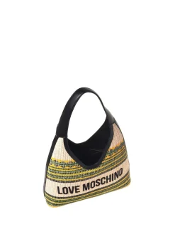 BORSA A SPALLA DONNA - LOVE MOSCHINO NERO - JC4350PP0OKN3
