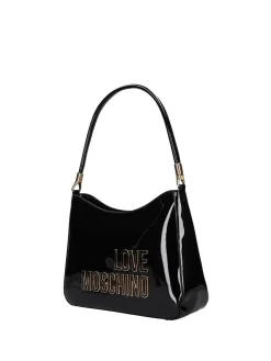 BORSA A SPALLA DONNA - LOVE MOSCHINO NERO - JC4249PP0OKE1