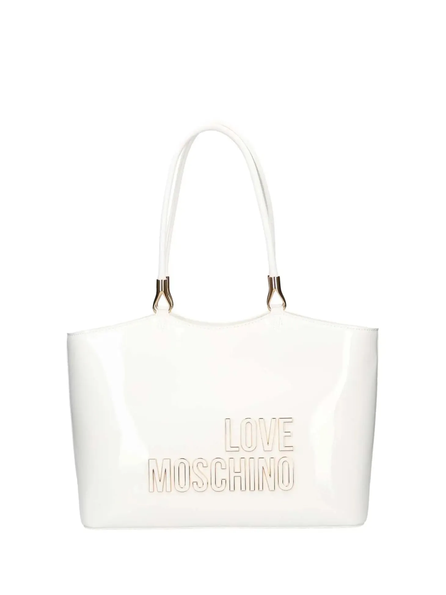 BORSA A SPALLA DONNA - LOVE MOSCHINO BIANCO - JC4247PP0OKE1