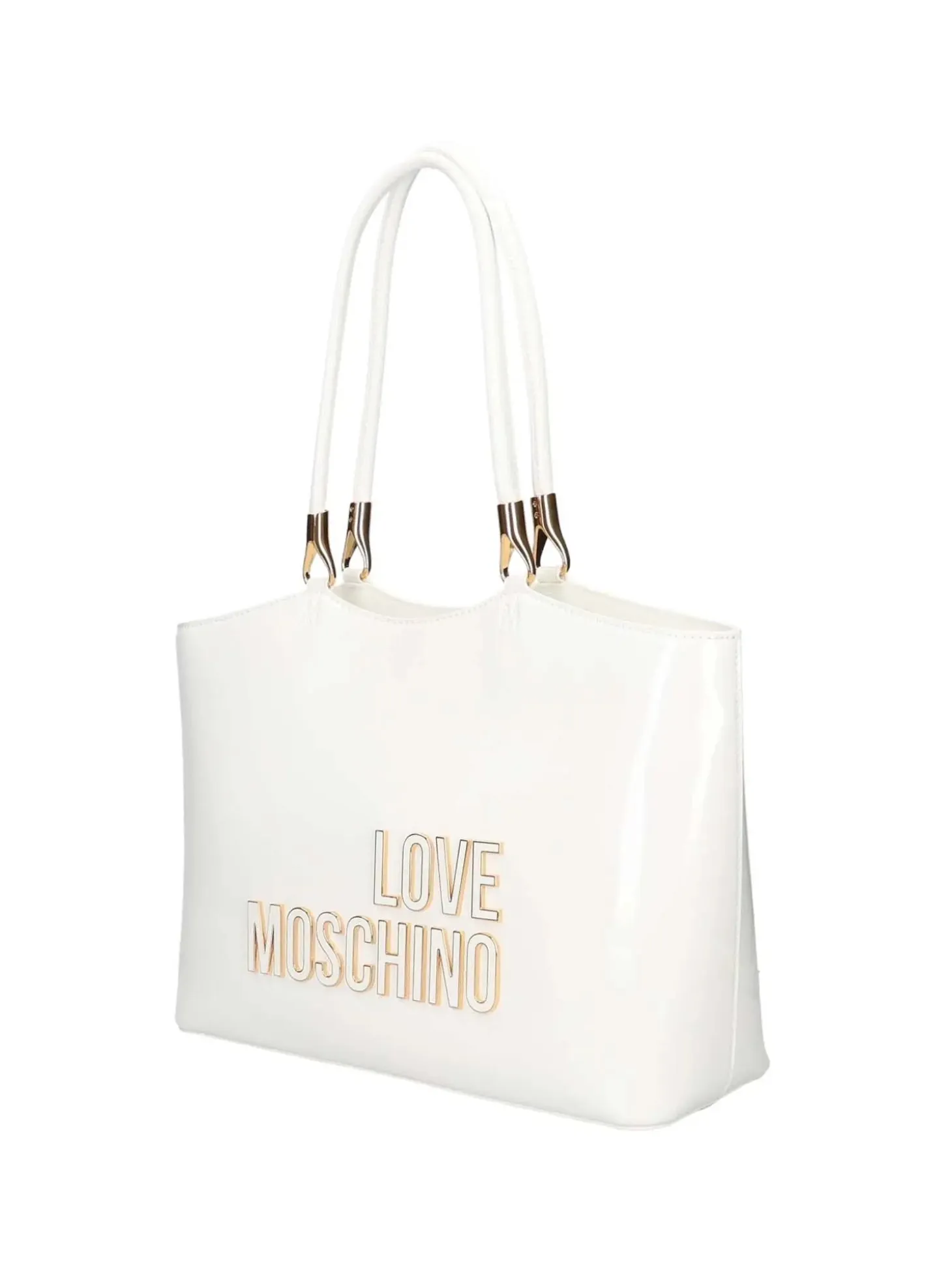 BORSA A SPALLA DONNA - LOVE MOSCHINO BIANCO - JC4247PP0OKE1