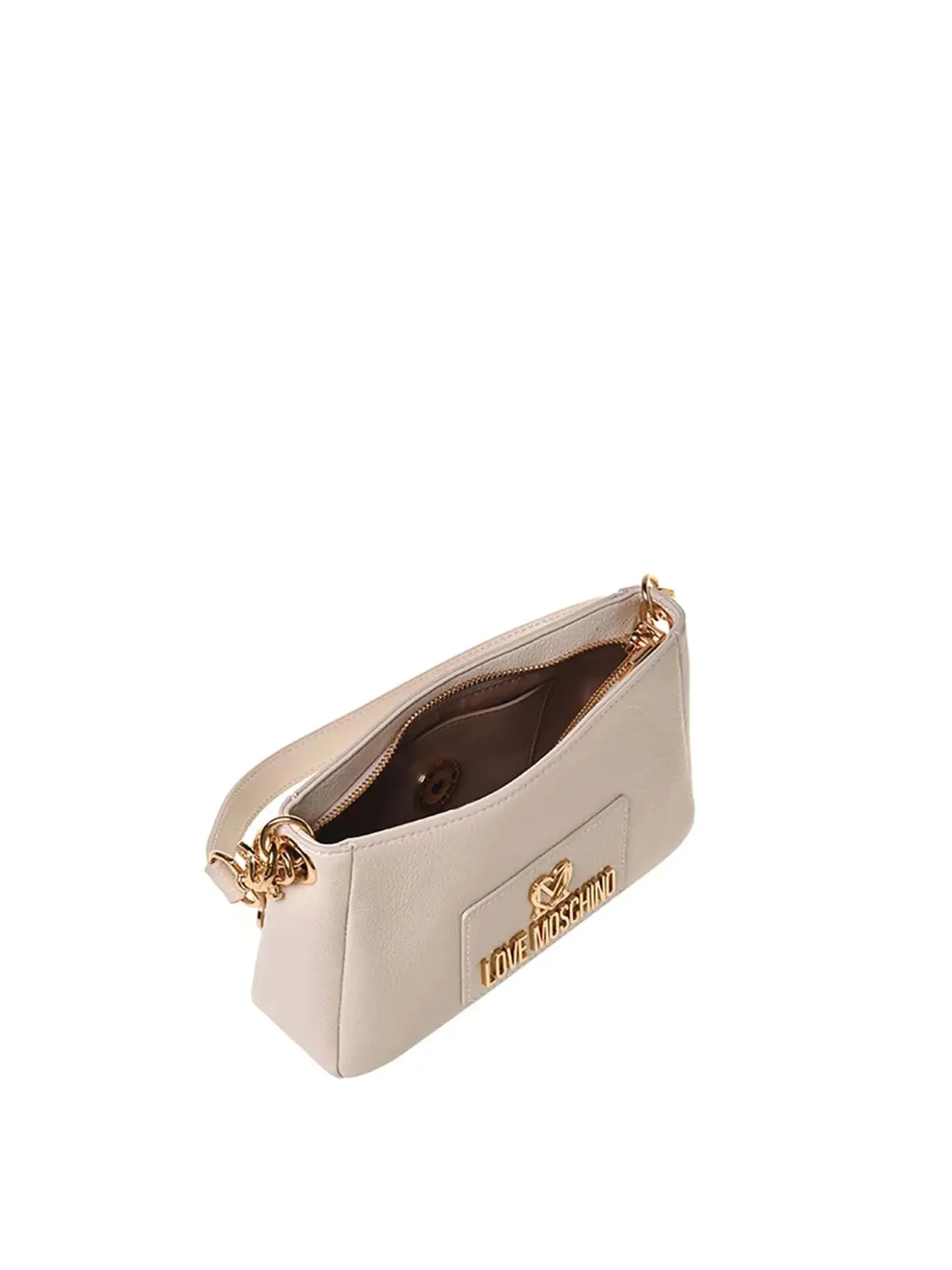 BORSA A SPALLA DONNA - LOVE MOSCHINO AVORIO - JC4167PP1OL12