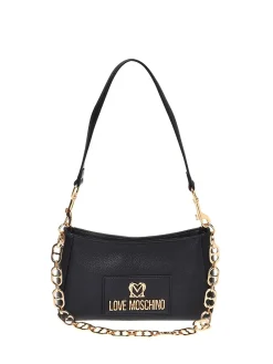 BORSA A SPALLA DONNA - LOVE MOSCHINO NERO - JC4167PP1OL12
