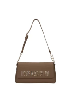 BORSA A SPALLA DONNA - LOVE MOSCHINO FANGO - JC4109PP1OKD0